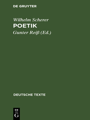 cover image of Poetik